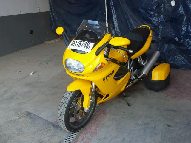 ZDM1TB8S51B004424 - 2001 DUCATI ST4  YELLOW photo 2