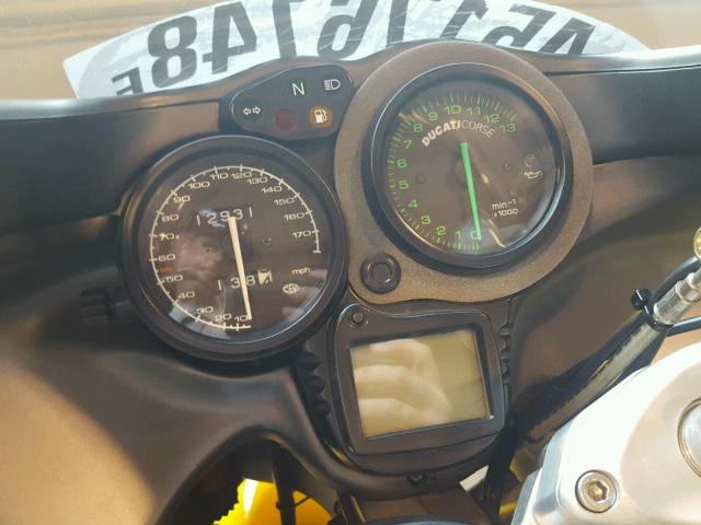 ZDM1TB8S51B004424 - 2001 DUCATI ST4  YELLOW photo 8