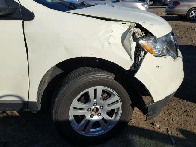 2FMDK36C58BA16697 - 2008 FORD EDGE SE CREAM photo 9