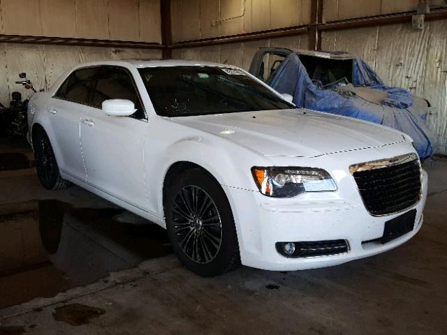 2C3CCAGG7DH602784 - 2013 CHRYSLER 300 V6 WHITE photo 1