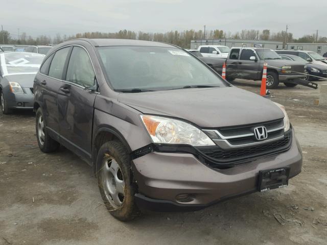 5J6RE4H37BL112918 - 2011 HONDA CR-V LX CHARCOAL photo 1