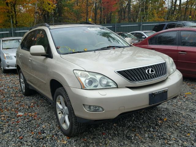 2T2HA31U44C009648 - 2004 LEXUS RX GOLD photo 1