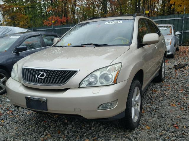 2T2HA31U44C009648 - 2004 LEXUS RX GOLD photo 2