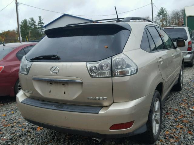 2T2HA31U44C009648 - 2004 LEXUS RX GOLD photo 4