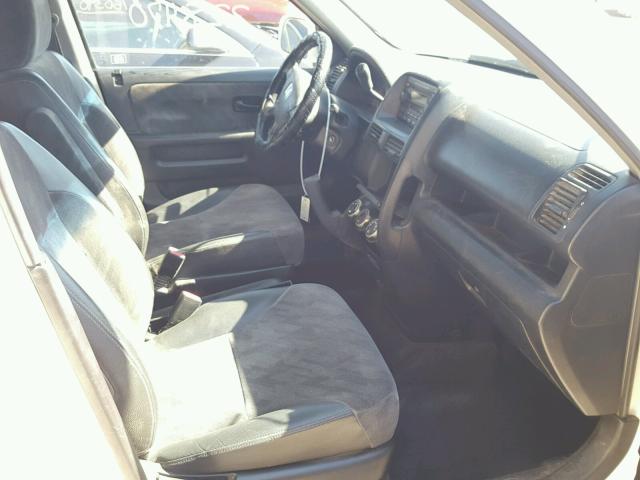 JHLRD78813C039653 - 2003 HONDA CR-V WHITE photo 5