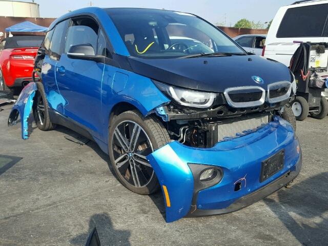 WBY1Z8C59HV889278 - 2017 BMW I3 REX BLUE photo 1