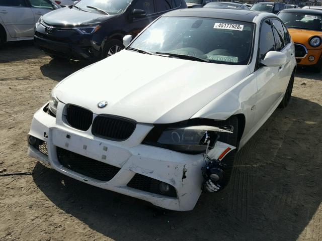 WBAPM5C54BE576569 - 2011 BMW 335 I WHITE photo 2