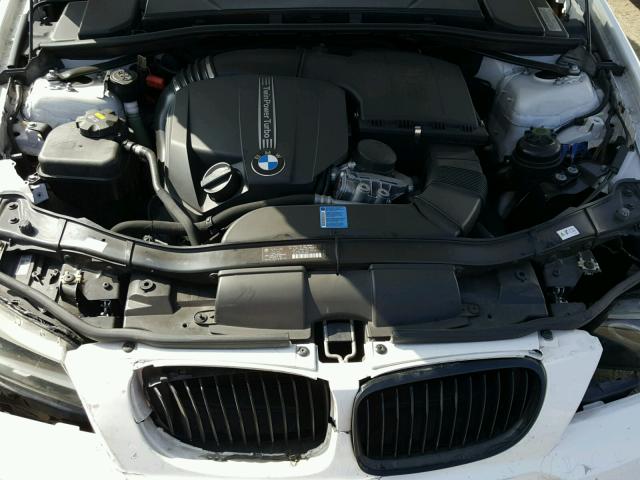 WBAPM5C54BE576569 - 2011 BMW 335 I WHITE photo 7