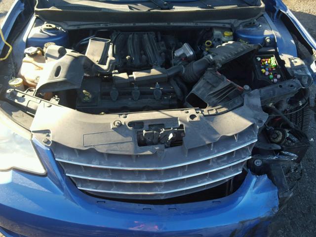 1C3LC55R88N264126 - 2008 CHRYSLER SEBRING TO BLUE photo 7