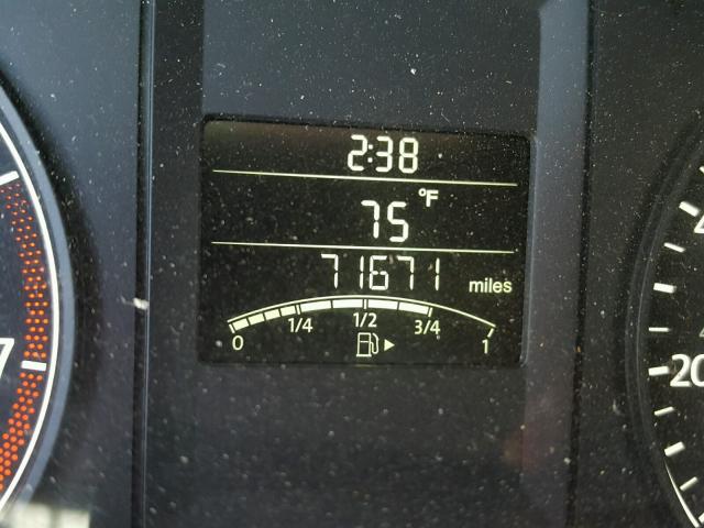 3VW1K7AJ1CM353845 - 2012 VOLKSWAGEN JETTA BASE GRAY photo 8