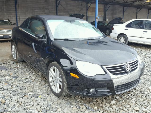 WVWFA7AH0AV018782 - 2010 VOLKSWAGEN EOS LUX 黑色 照片 1