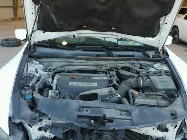 1HGCS12889A001213 - 2009 HONDA ACCORD EXL WHITE photo 7