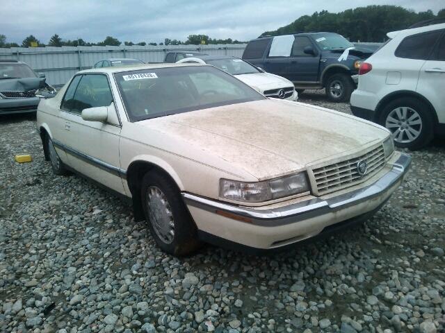 1G6ET1295RU605154 - 1994 CADILLAC ELDORADO T WHITE photo 1