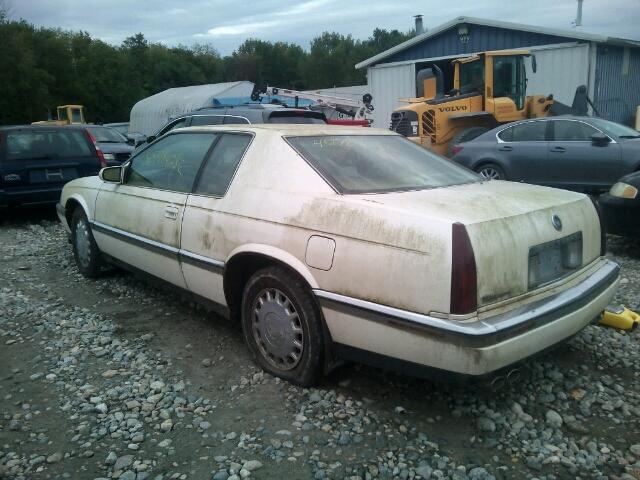 1G6ET1295RU605154 - 1994 CADILLAC ELDORADO T WHITE photo 3