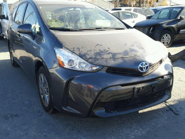 JTDZN3EU7GJ055183 - 2016 TOYOTA PRIUS V CHARCOAL photo 1