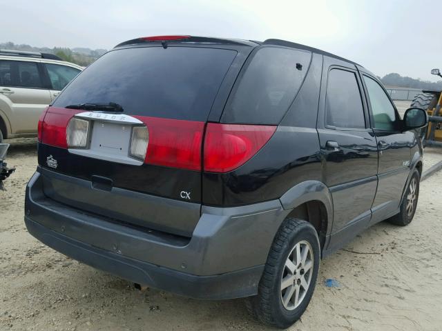 3G5DA03E32S527846 - 2002 BUICK RENDEZVOUS BLACK photo 4