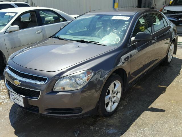 1G1ZA5EU7BF223111 - 2011 CHEVROLET MALIBU LS BROWN photo 2