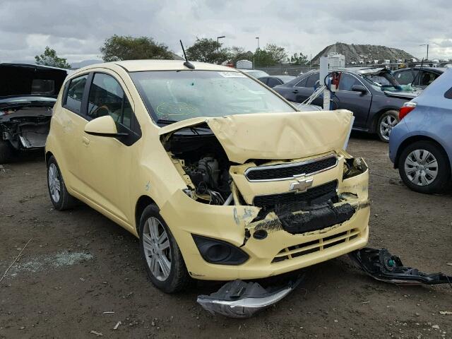 KL8CB6S99DC542572 - 2013 CHEVROLET SPARK LS YELLOW photo 1