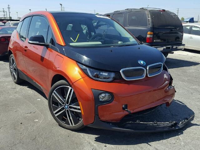 WBY1Z4C54FV505042 - 2015 BMW I3 REX BLACK photo 1
