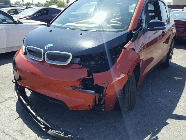 WBY1Z4C54FV505042 - 2015 BMW I3 REX BLACK photo 9