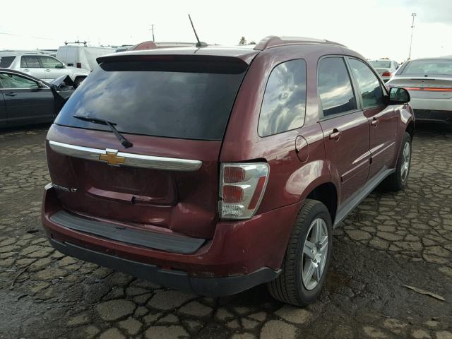 2CNDL53FX96223796 - 2009 CHEVROLET EQUINOX LT RED photo 4