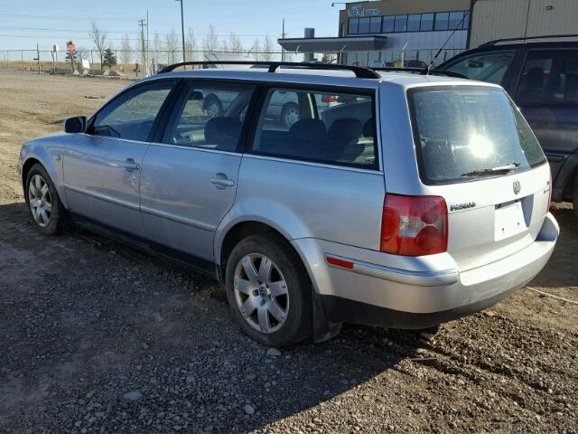 WVWYH63BX2E080019 - 2002 VOLKSWAGEN PASSAT GLX 银色 照片 3