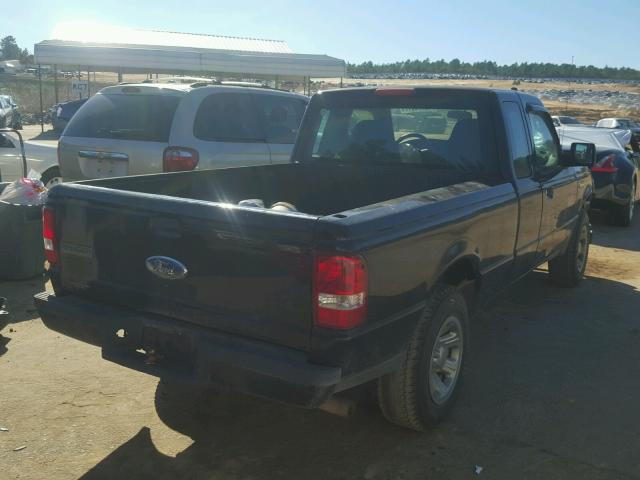 1FTYR44U98PA42537 - 2008 FORD RANGER BLACK photo 4