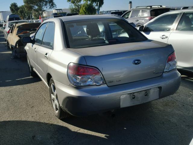 JF1GD61697H505299 - 2007 SUBARU IMPREZA 2. GRAY photo 3