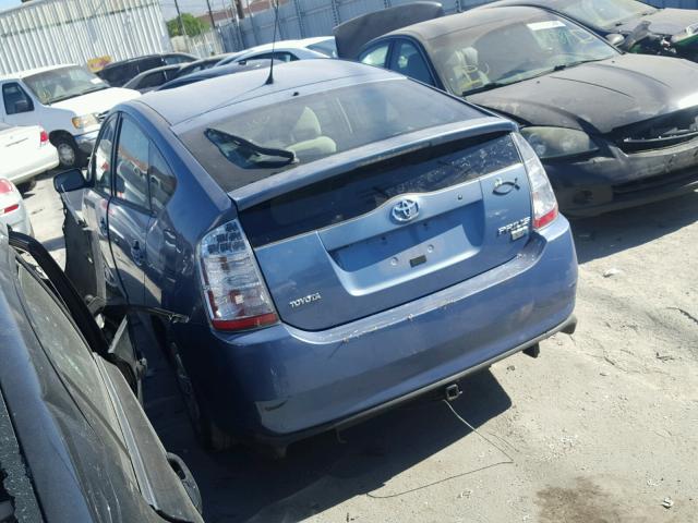 JTDKB20U467513138 - 2006 TOYOTA PRIUS BLUE photo 3