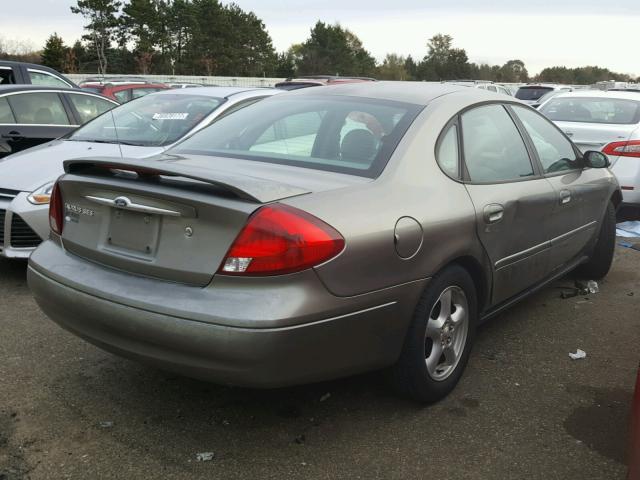 1FAFP55S23G250905 - 2003 FORD TAURUS BEIGE photo 4