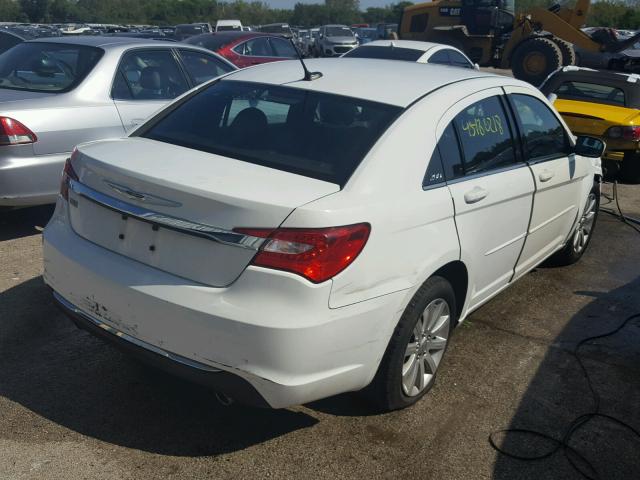 1C3CCBBG7DN704199 - 2013 CHRYSLER 200 TOURIN WHITE photo 4