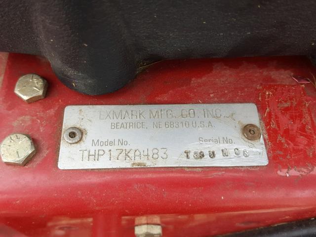 700261 - 2008 EXMA LAWN MOWER RED photo 10