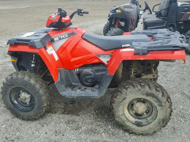 4XAMH57A7EA611755 - 2014 POLARIS SPORTSMAN RED photo 7