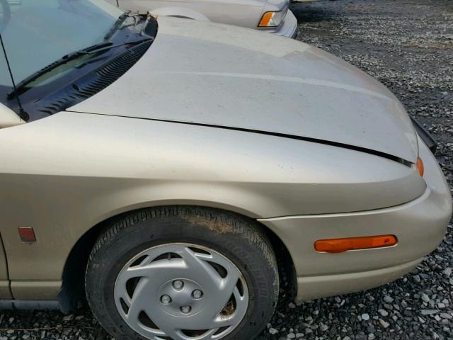 1G8ZN82771Z244849 - 2001 SATURN SW2 GOLD photo 10