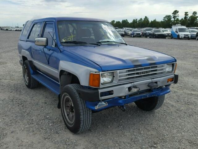 JT4RN62D1G0065607 - 1986 TOYOTA 4RUNNER RN BLUE photo 1