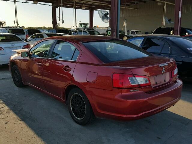 4A32B3FF5CE023861 - 2012 MITSUBISHI GALANT ES RED photo 3