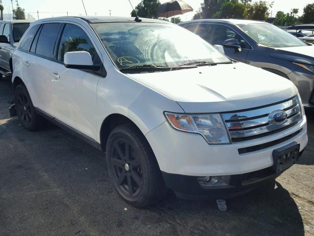 2FMDK3JC6ABA81006 - 2010 FORD EDGE SEL WHITE photo 1