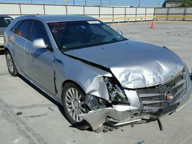 1G6DA8EG1A0117013 - 2010 CADILLAC CTS SILVER photo 1