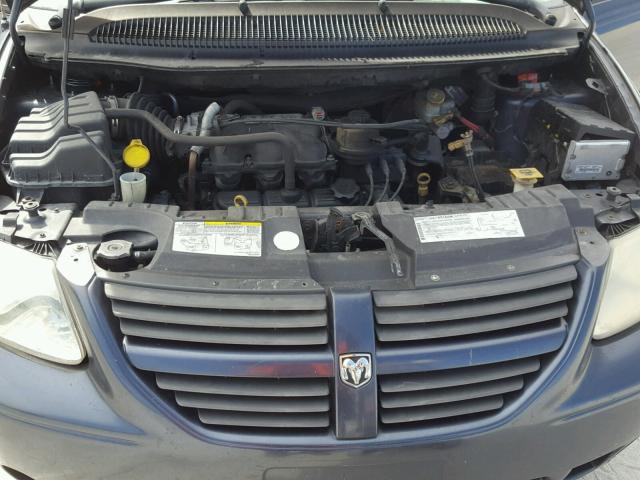 2D4GP44L67R271198 - 2007 DODGE GRAND CARA BLUE photo 7