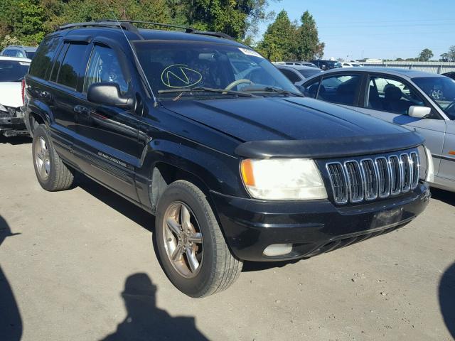 1J4GX58S41C629509 - 2001 JEEP GRAND CHER BLACK photo 1