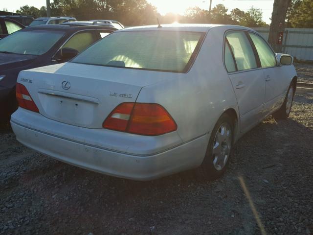 JTHBN30F830096222 - 2003 LEXUS LS WHITE photo 4