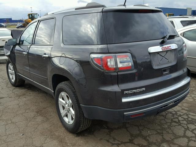 1GKKRPKD8GJ303477 - 2016 GMC ACADIA SLE GRAY photo 3