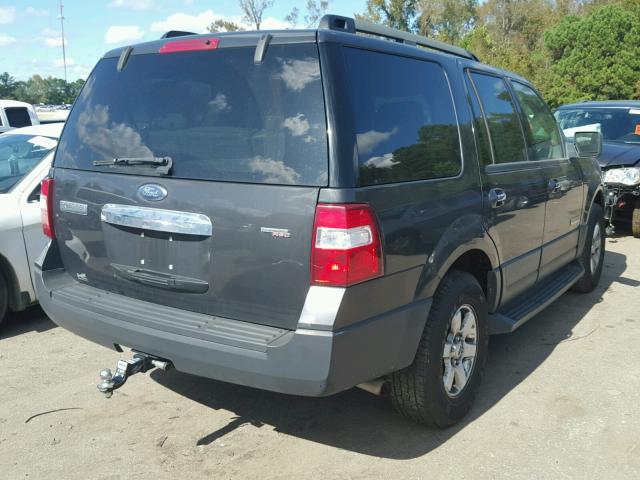 1FMFU15557LA36067 - 2007 FORD EXPEDITION GRAY photo 4