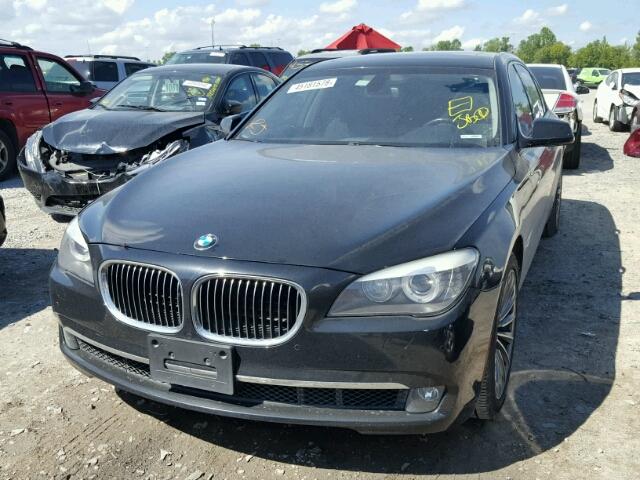 WBAKB4C54CC575882 - 2012 BMW 740 LI BLACK photo 2