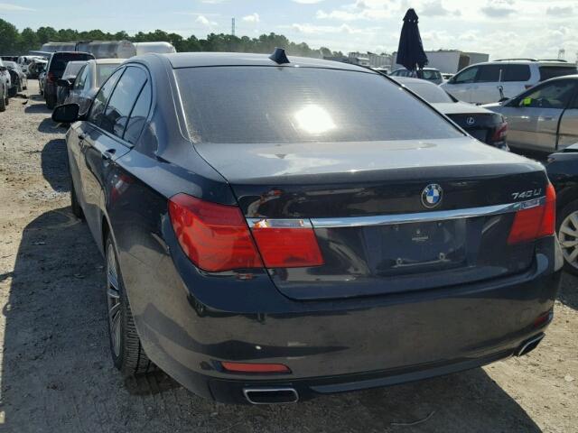 WBAKB4C54CC575882 - 2012 BMW 740 LI BLACK photo 3