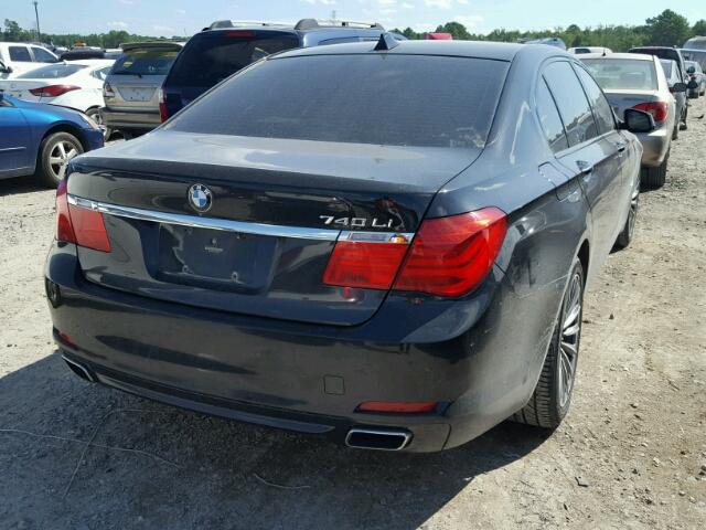 WBAKB4C54CC575882 - 2012 BMW 740 LI BLACK photo 4