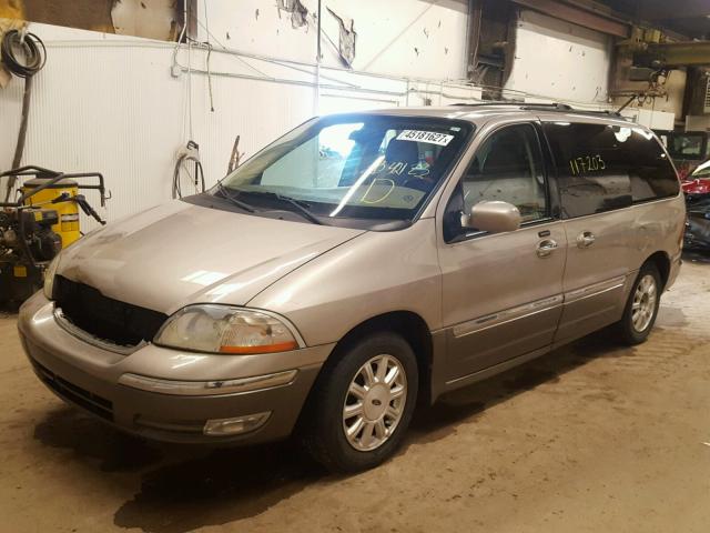 2FMDA58493BB42123 - 2003 FORD WINDSTAR L TAN photo 2