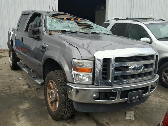 1FTWW31529EA67140 - 2009 FORD F350 GRAY photo 1