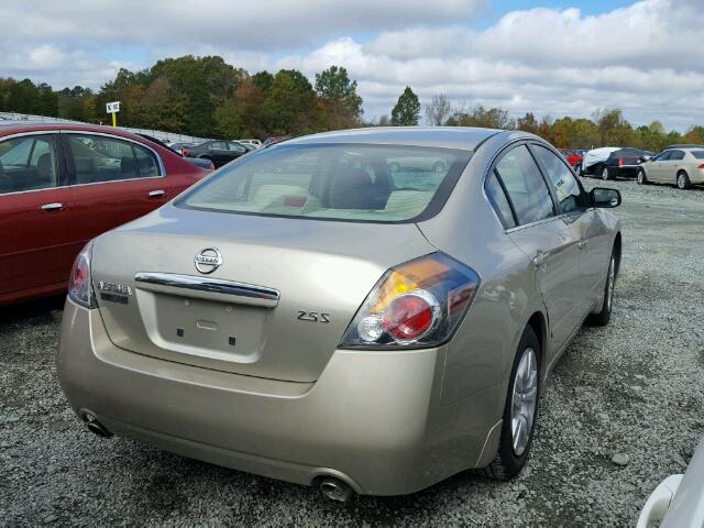 1N4AL21E39C106588 - 2009 NISSAN ALTIMA 2.5 GOLD photo 4