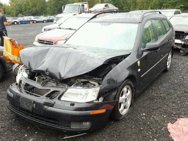 YS3FD55YX61110639 - 2006 SAAB 9-3 BASE BLACK photo 2